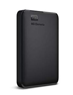 WD 2TB Elements Portable External Hard Drive - USB 3.0 - WDBU6Y0020BBK-WESN