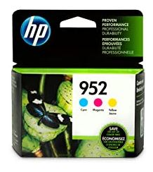 HP 952 | 3 Ink Cartridges | Cyan, Magenta, Yellow | L0S49AN, L0S52AN, L0S55AN